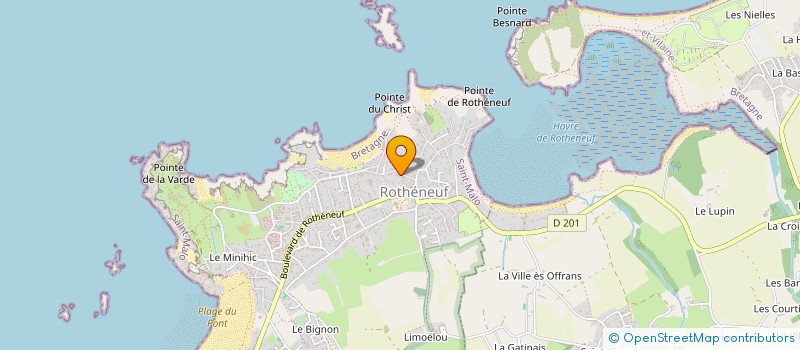 localisation de l'entreprise SCI VD BEDEE  SAINT-MALO