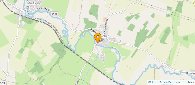 localisation de l'entreprise SCI VD BUIRE  HIRSON