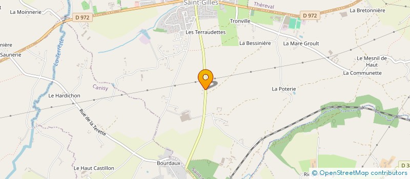 localisation de l'entreprise SCI VD INVESTISSEMENTS  AGON-COUTAINVILLE