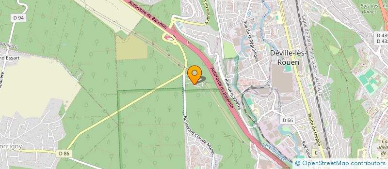 localisation de l'entreprise SCI VDC  MAROMME