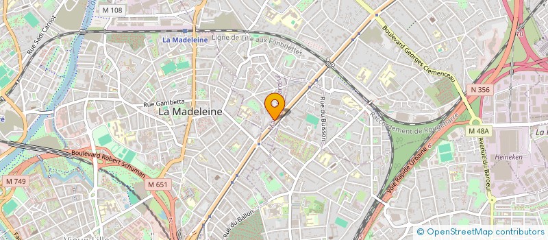 localisation de l'entreprise SCI VDC à MARCQ-EN-BARŒUL