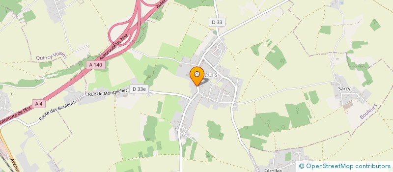 localisation de l'entreprise SCI VDD  SANCY