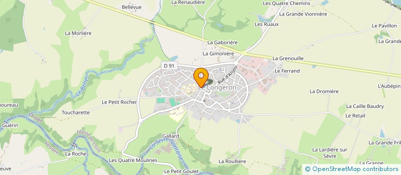 localisation de l'entreprise SCI VDFI à SEVREMOINE