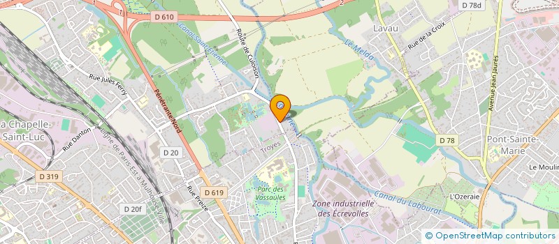localisation de l'entreprise SCI VDKN  LA CHAPELLE-SAINT-LUC