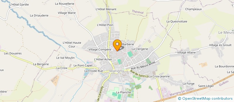 localisation de l'entreprise SCI VDL  MARIGNY-LE-LOZON