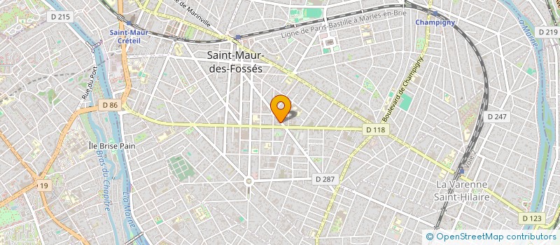 localisation de l'entreprise SCI VDL à SAINT-MAUR-DES-FOSSES