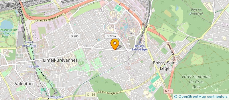 localisation de l'entreprise SCI VDL IMMOBILIER à LIMEIL BREVANNES