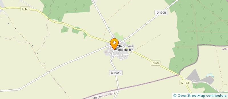 localisation de l'entreprise SCI VDL INVESTISSEMENT  LOUAN-VILLEGRUIS-FONTAINE