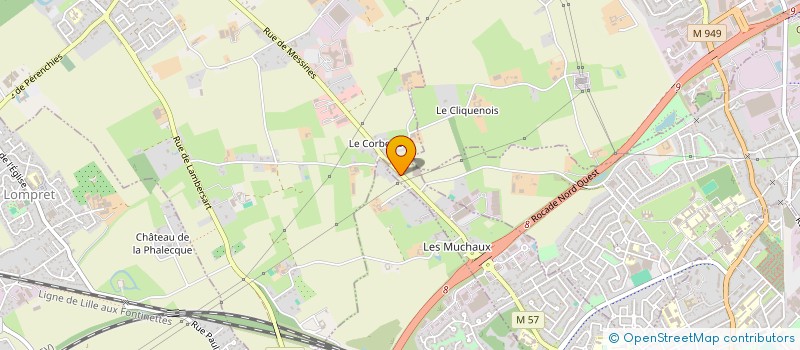 localisation de l'entreprise SCI VDLM  SAINT-ANDRE-LEZ-LILLE