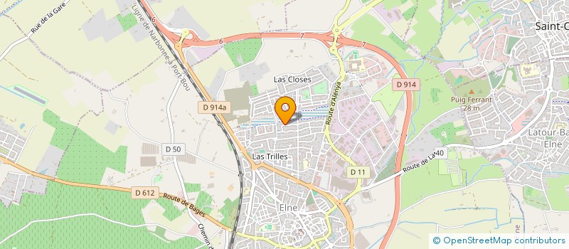 localisation de l'entreprise SCI VDLR  ELNE