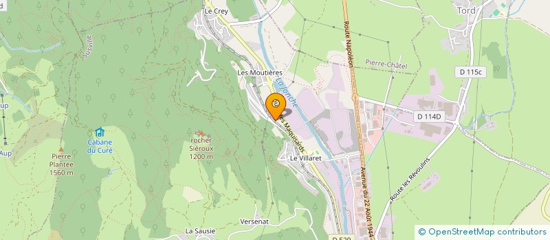 localisation de l'entreprise SCI VDM  SUSVILLE