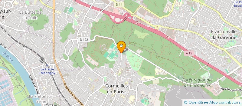 localisation de l'entreprise SCI VDP  CORMEILLES-EN-PARISIS