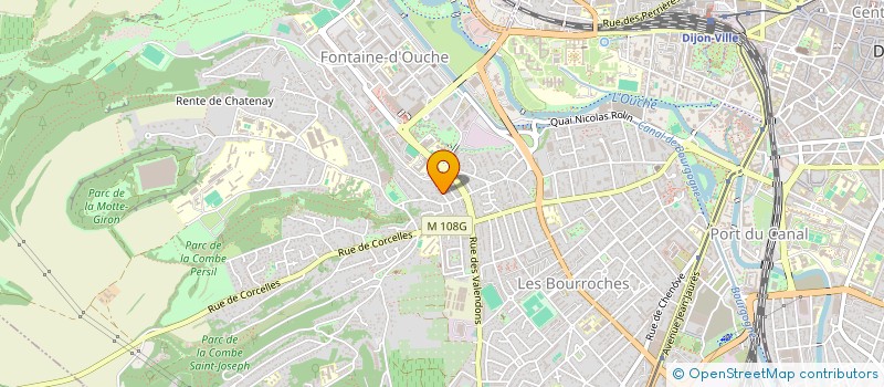 localisation de l'entreprise SCI VDP à DIJON