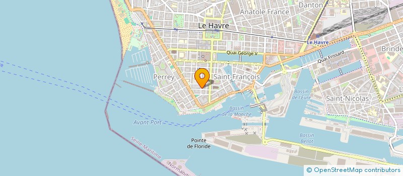 localisation de l'entreprise SCI VDP RENT à LE HAVRE