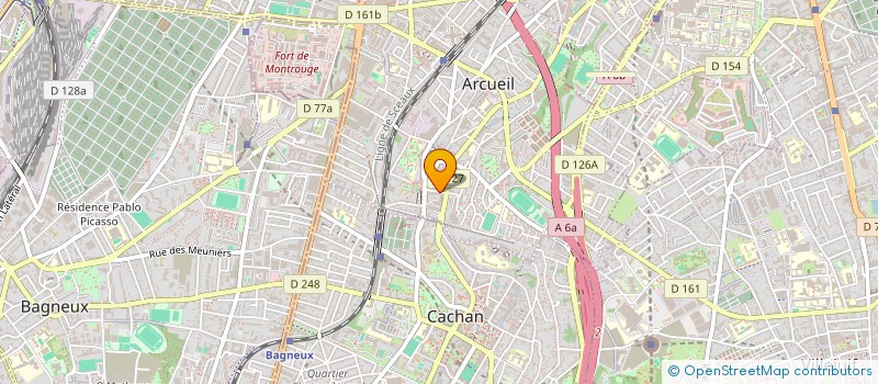 localisation de l'entreprise SCI VDR à ARCUEIL