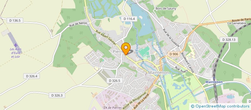 localisation de l'entreprise SCI VDS à PIERRES