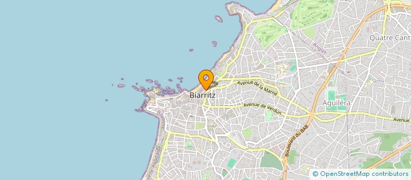 localisation de l'entreprise SCI VDS BICHINDARITZ à BIARRITZ