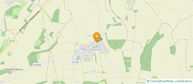 localisation de l'entreprise SCI VDSA  MAIMBEVILLE