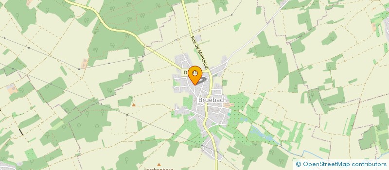 localisation de l'entreprise SCI VDV  BRUEBACH