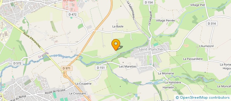 localisation de l'entreprise SCI VDVMN à GRANVILLE