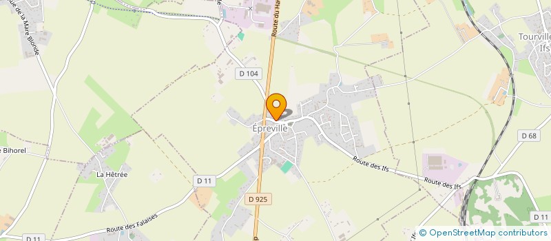 localisation de l'entreprise SCI VDWB  EPREVILLE