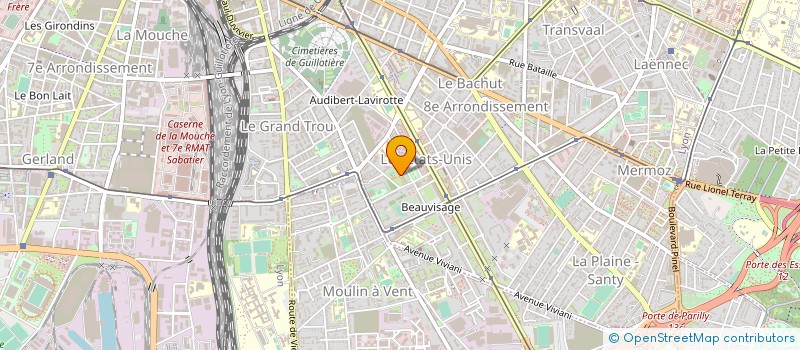 localisation de l'entreprise SCI VE NO  LYON