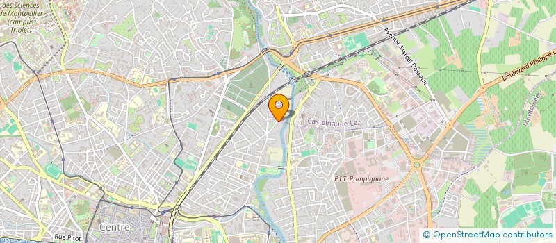 localisation de l'entreprise SCI VEBE à MONTPELLIER