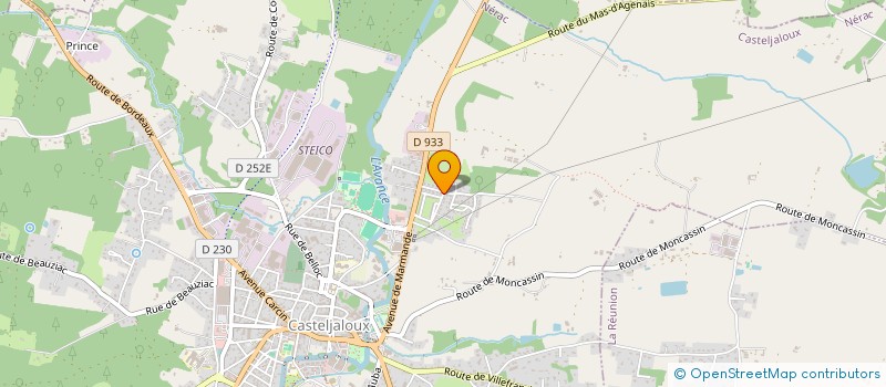 localisation de l'entreprise SCI VECAMU  CASTELJALOUX