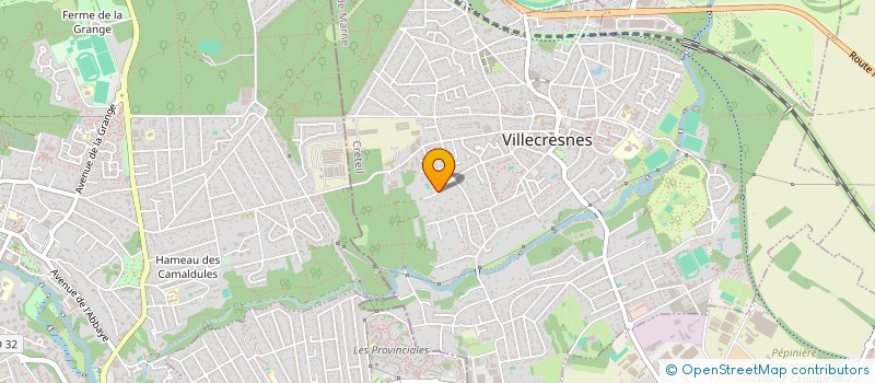 localisation de l'entreprise SCI VECCHIONE  VILLECRESNES