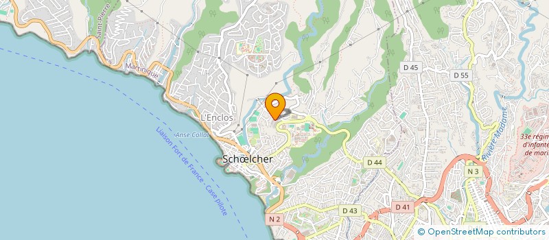 localisation de l'entreprise SCI VECRIVAL à SCHŒLCHER