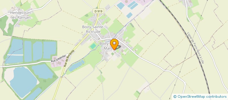 localisation de l'entreprise SCI VEDANA  BOIRY-SAINT-MARTIN