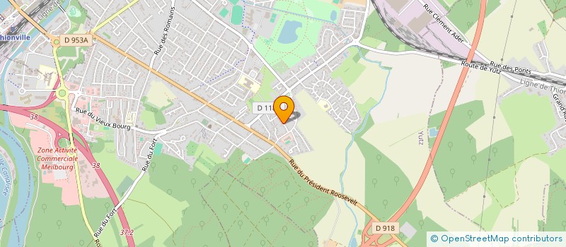 localisation de l'entreprise SCI VEDEL  KUNTZIG