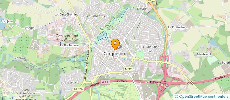 localisation de l'entreprise SCI VEDENAISE  CARQUEFOU