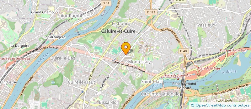 localisation de l'entreprise SCI VEDI à LYON