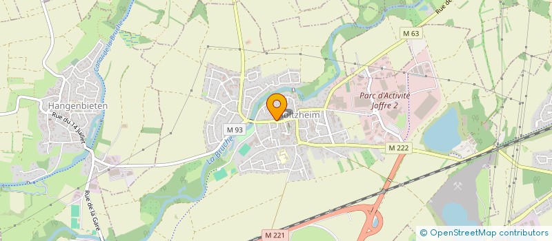 localisation de l'entreprise SCI VEDI  HOLTZHEIM