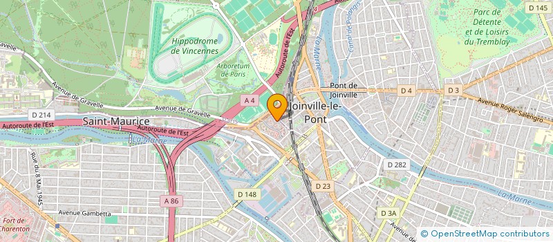 localisation de l'entreprise SCI VEDO à SAINT-MAURICE