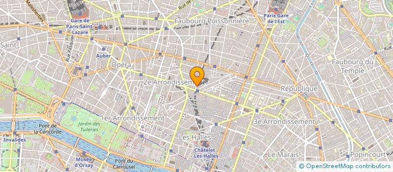 localisation de l'entreprise SCI VEDRA  PARIS