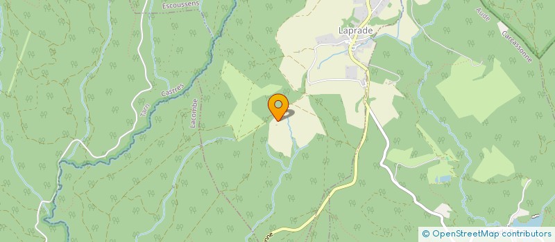 localisation de l'entreprise SCI VEENENBORGH FRANCE  CUXAC-CABARDES