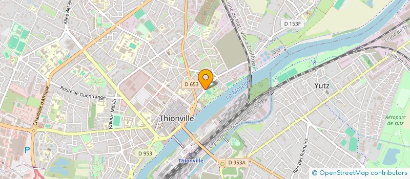 localisation de l'entreprise SCI VEFA à THIONVILLE