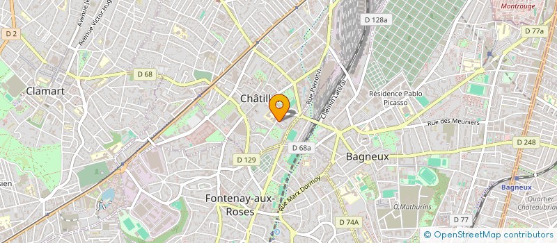 localisation de l'entreprise SCI VEFAN  NANTERRE