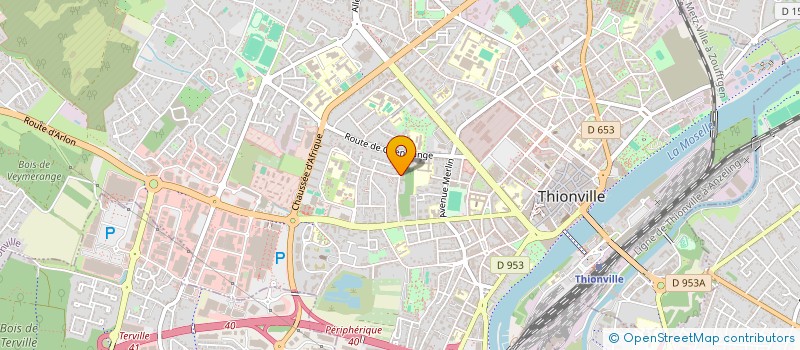 localisation de l'entreprise SCI VEFRANJE à THIONVILLE