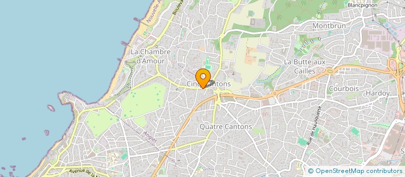 localisation de l'entreprise SCI VEGA 10  ANGLET