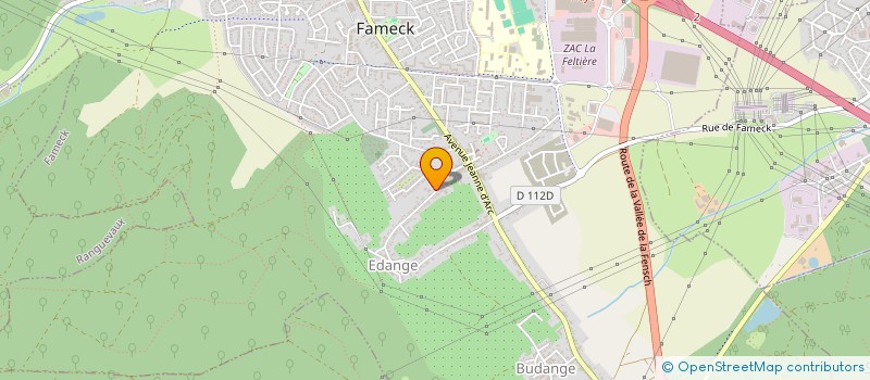 localisation de l'entreprise SCI VEGA  FAMECK