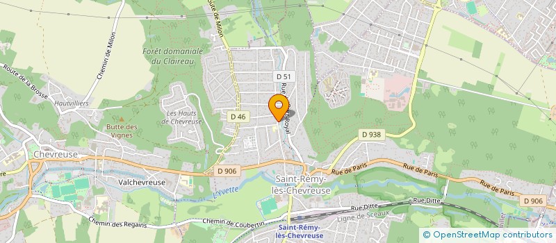 localisation de l'entreprise SCI VEGA  SAINT-REMY-LES-CHEVREUSE