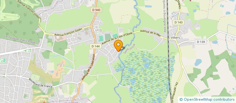 localisation de l'entreprise SCI VEGA à CUCQ