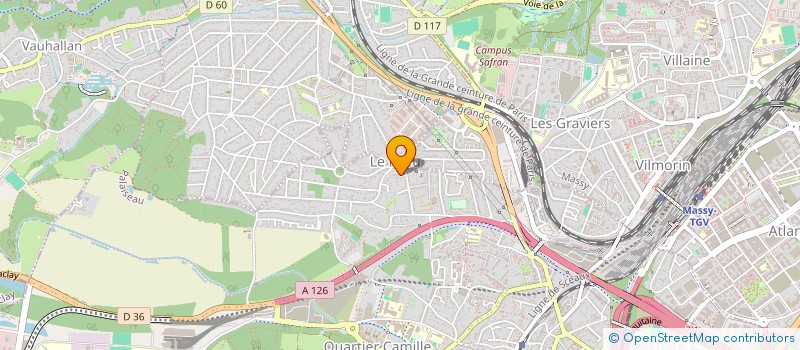 localisation de l'entreprise SCI VEGA à PALAISEAU