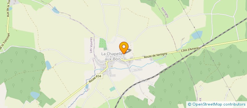 localisation de l'entreprise SCI VEGA 882  LA CHAPELLE-AUX-BOIS