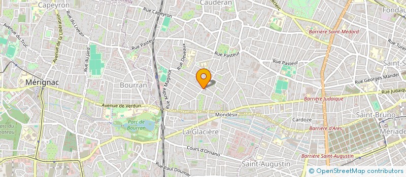 localisation de l'entreprise SCI VEGA  BORDEAUX