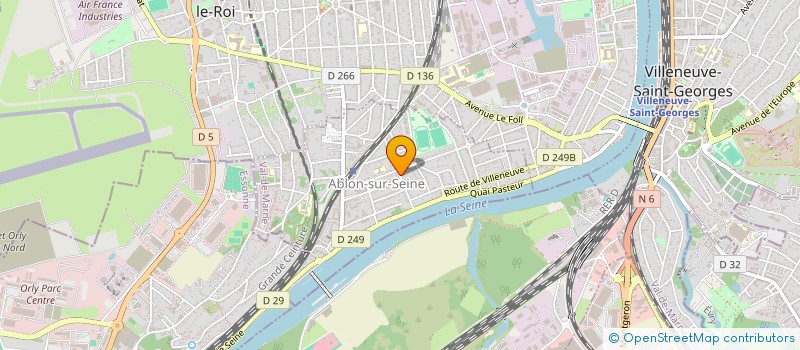 localisation de l'entreprise SCI VEGAM  ABLON-SUR-SEINE