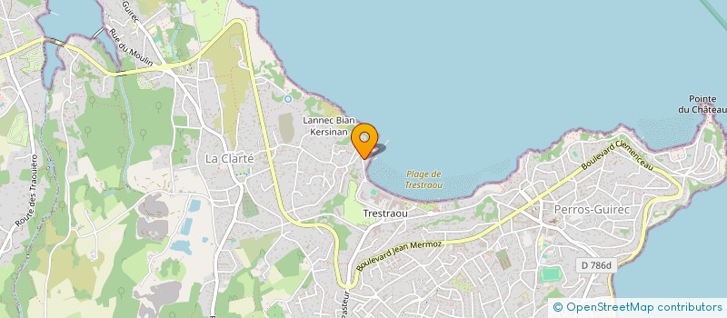 localisation de l'entreprise SCI VEGAS  PERROS-GUIREC